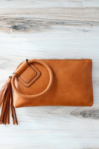 MiMi Wholesale - JYM0346 Soft Vegan Leather Wristlet/Clutch