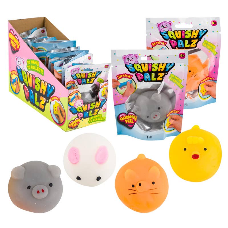 Deluxe Import Trading - Squishy Palz Stress Ball Anxiety Sensory Fidget Toys