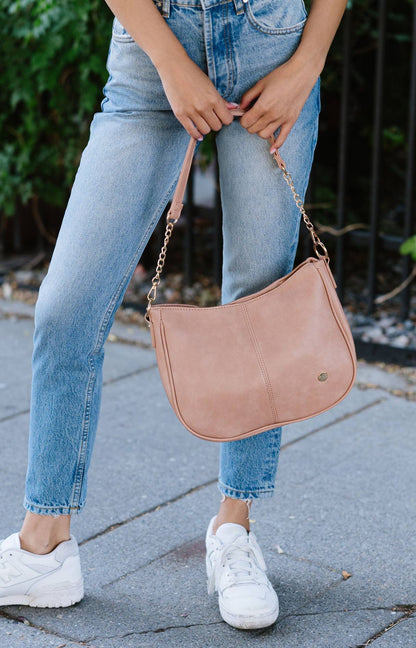 modern and chic - Marissa Crossbody Saddle Hand Bag Purse