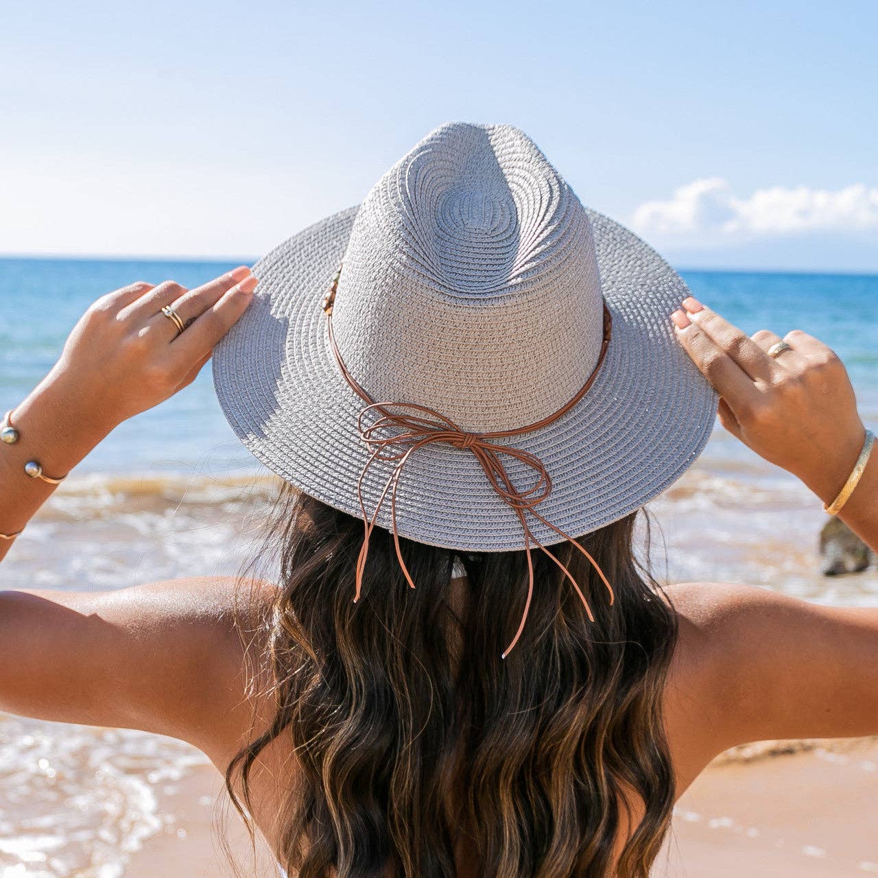 Aili's Corner - Boho Accent Panama Hat