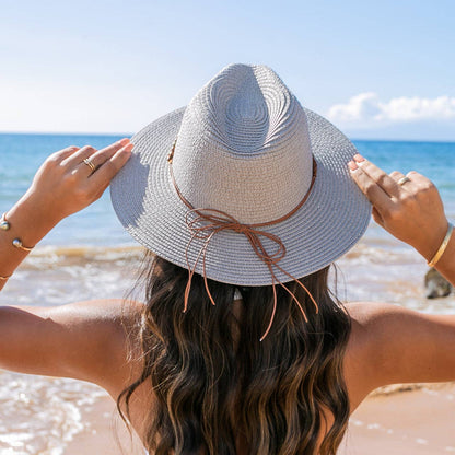 Aili's Corner - Boho Accent Panama Hat