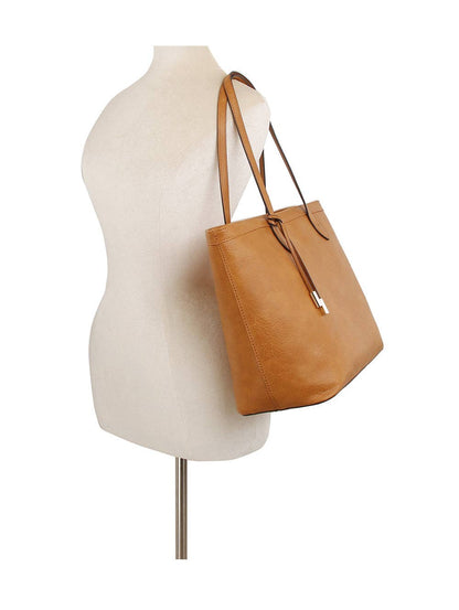 Handbag Factory Corp - Fashion shopper tote bag with knot detail