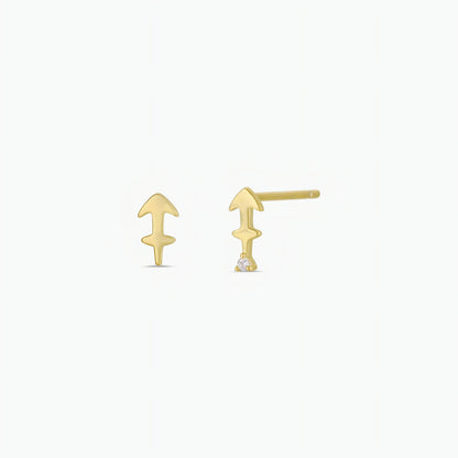 JaxKelly - Zodiac Gold Earrings - Sagittarius