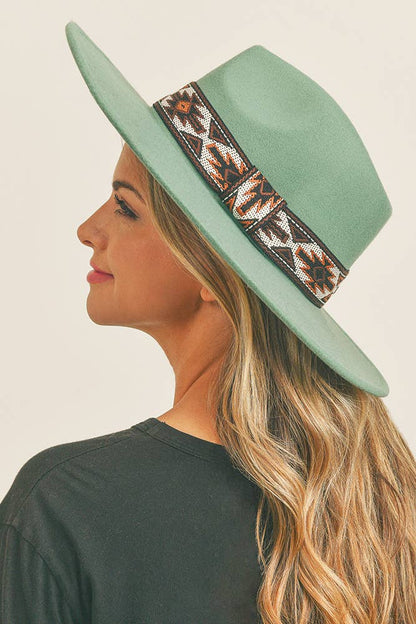 Hana - Tribal Band Panama Hat