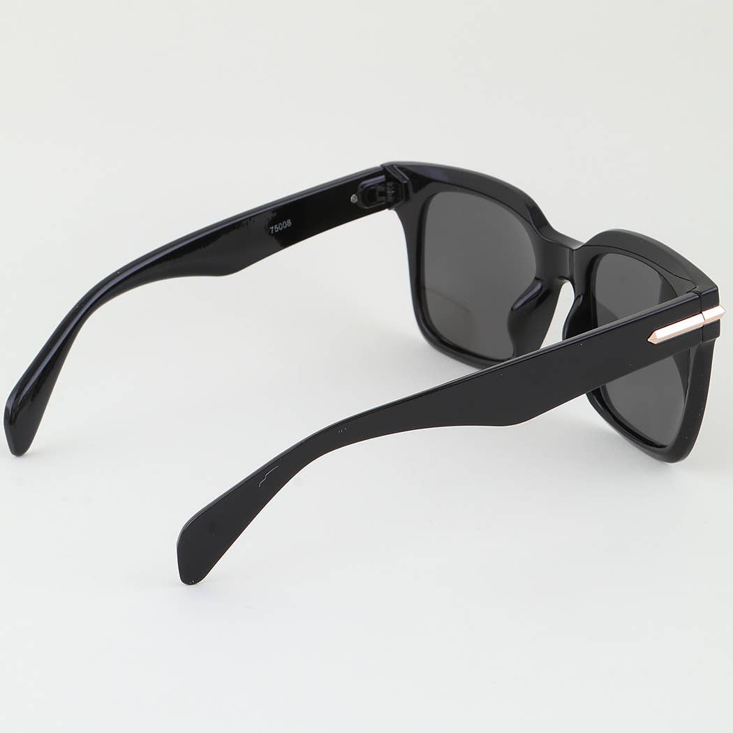 3AM BY H&D ACCESSORIES - Modern Tortoise Wayfarer Sunglasses