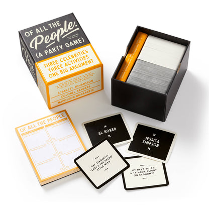 Chronicle Books - Brass Monkey Of All The People Social Game