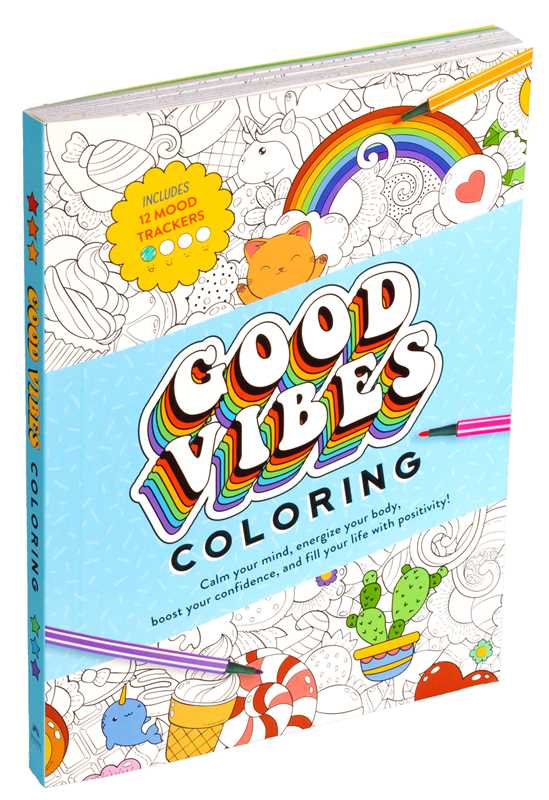 Simon & Schuster - Good Vibes Coloring by Editors of Thunder Bay Press
