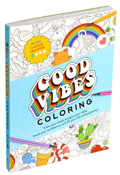 Simon & Schuster - Good Vibes Coloring by Editors of Thunder Bay Press