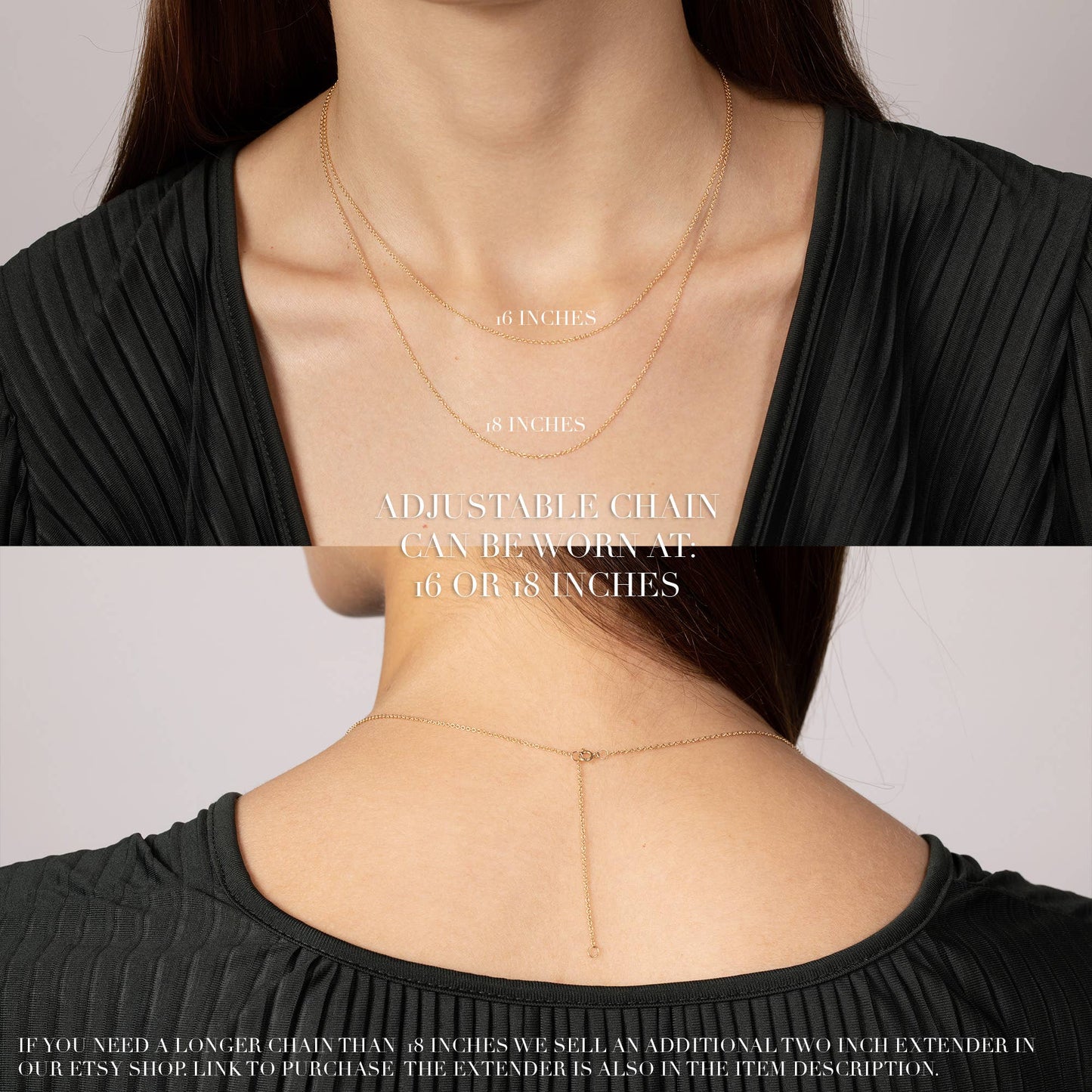 Soul & Little Rose - Ruby Teardrop Pendant Gold Necklace