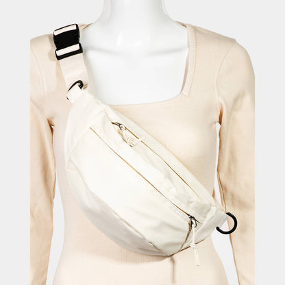 Collections by Fame Accessories - Large Lightweight Fanny Pack Bag