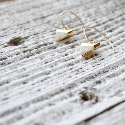 Sela+Sage - Labradorite Inverted Triangle
