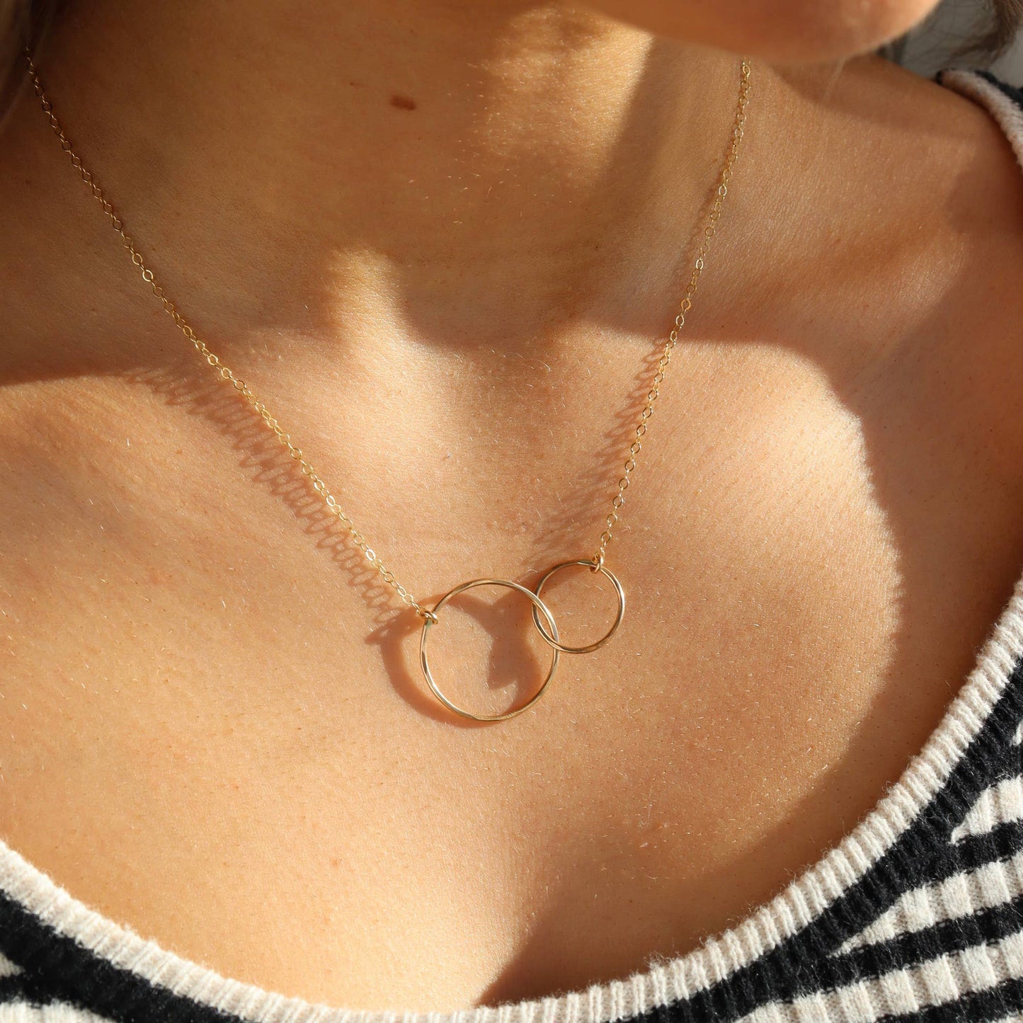 Token Jewelry - Unity Necklace in 14k Gold Fill or Sterling Silver 