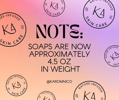 Karomni Co. - Artisan Soap Bar - Cedarwood Sage, Charcoal Soap, Unisex