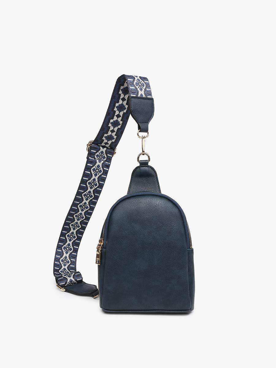 Jen & Co. - M2436 Ellen Sling Bag w/ Removable Guitar Strap