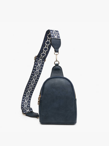 Jen & Co. - M2436 Ellen Sling Bag w/ Removable Guitar Strap