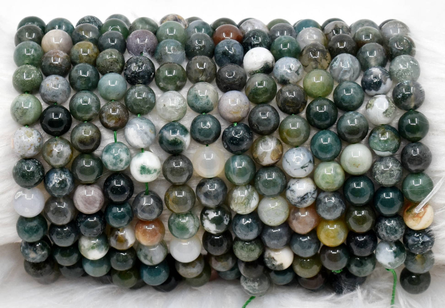 Soothing Crystals - Fancy Jasper Round Beads, 4, 6,8,10,12mm Project For Beads