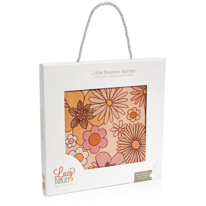 Lucy Darling - Little Dreamer Baby Blanket - Flower Child