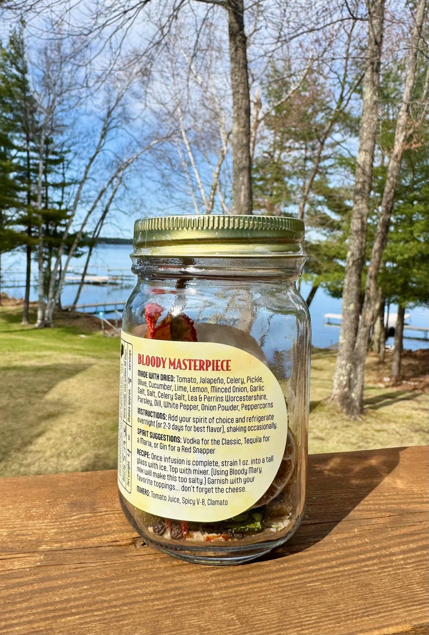 Naturista Monarch - Bloody Mary - Northwoods Handcrafted Cocktail Kit