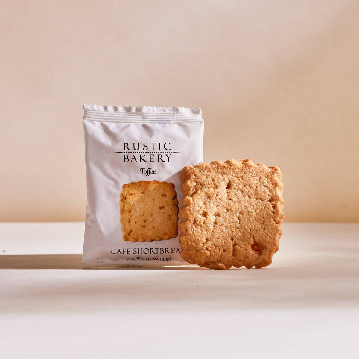 Rustic Bakery - Single Serve - Salted Caramel Shortbread Cookies