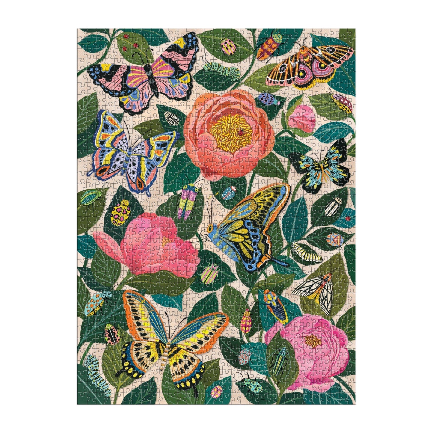 Chronicle Books - Between the Blooms 1000 Piece Foil Puzzle