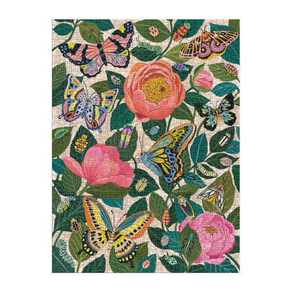Chronicle Books - Between the Blooms 1000 Piece Foil Puzzle