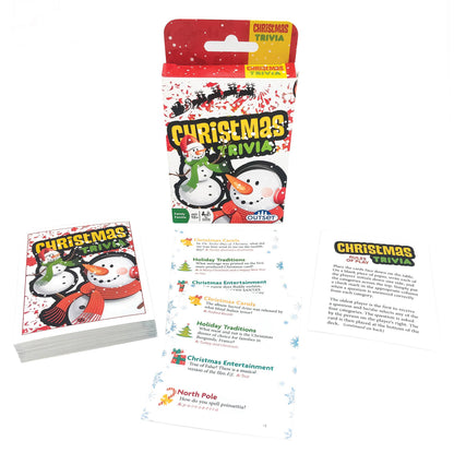 Outset Games and Cobble Hill Puzzles - Christmas Trivia Card Game 🎄✨