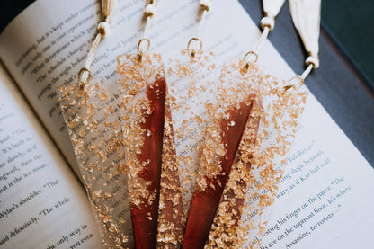Dège Creative - Red & Gold Bookmark