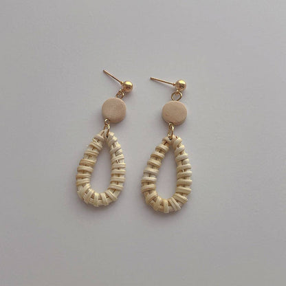 Dipped Shop - Vintage Geometrical Vacation Drop Earrings DPJE1715