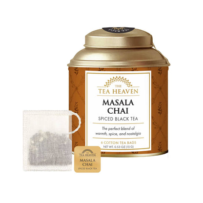 The Tea Heaven - Masala Chai Mini Tea Bag Canister