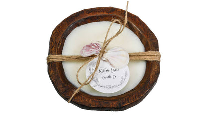 WGC104 Willow Grace Candle Co - Mini Round Dough Candle