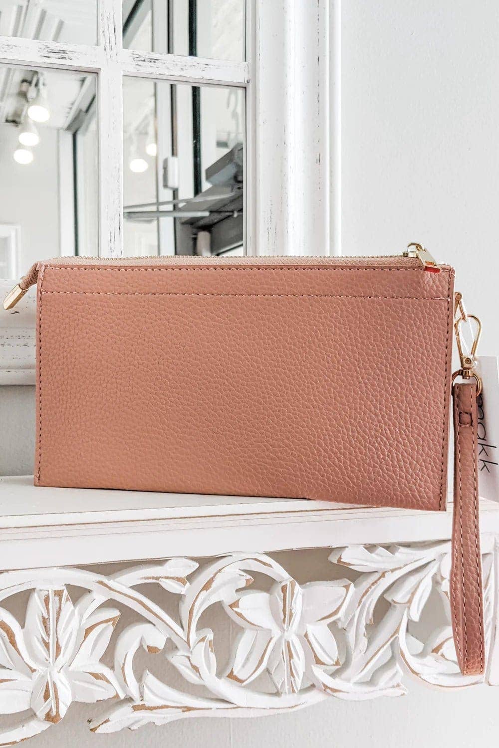 MiMi Wholesale - 7070 Jaylene Three Compartments Crossbody Bag