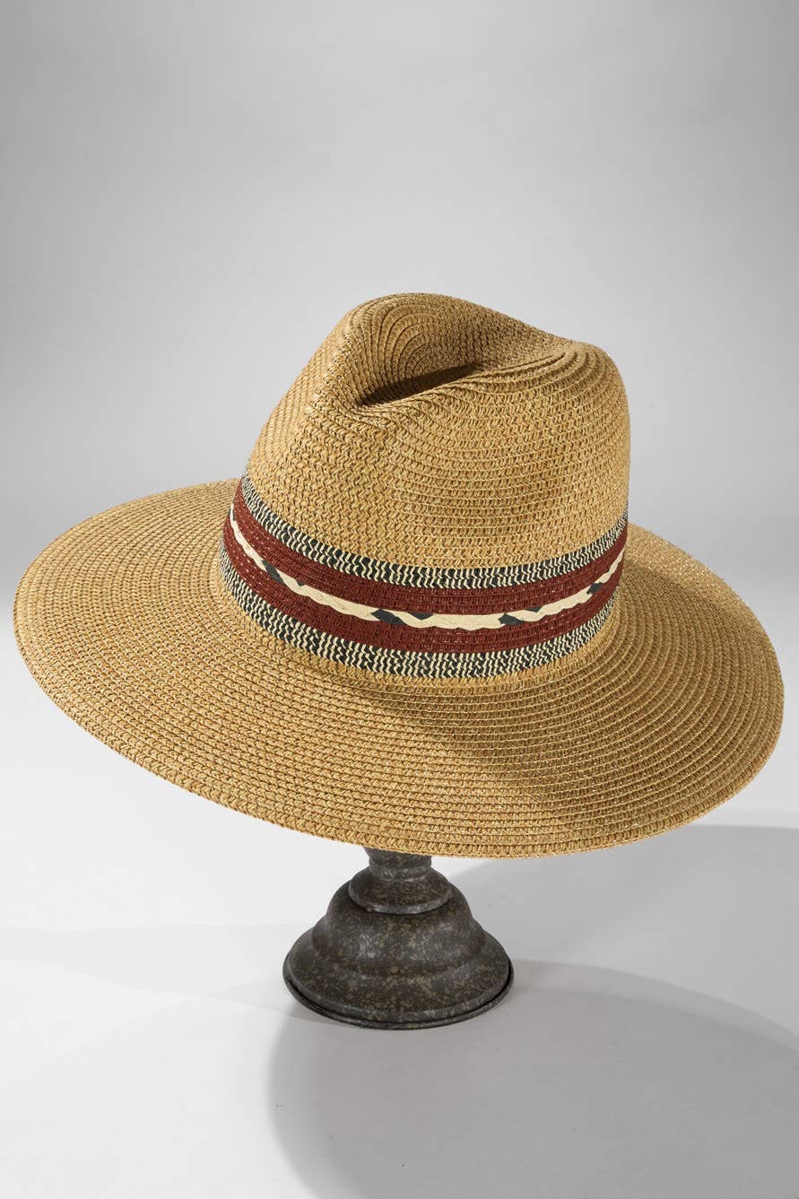 Urbanista - Braided Trim Panama Hat