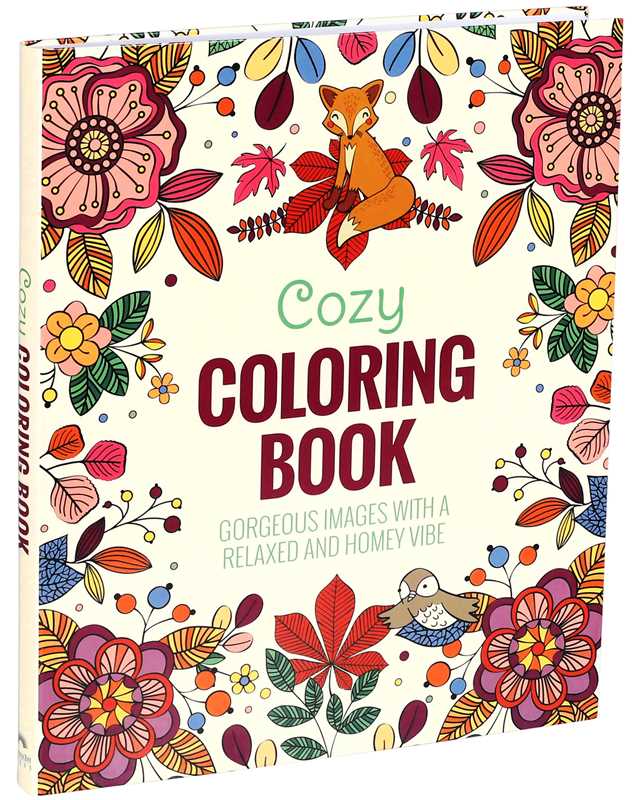 Simon & Schuster - Cozy Coloring Book by Editors of Thunder Bay Press