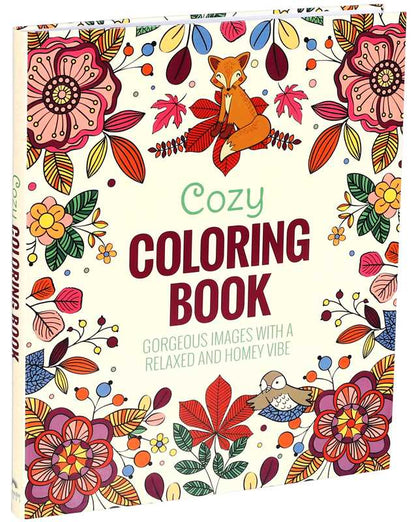 Simon & Schuster - Cozy Coloring Book by Editors of Thunder Bay Press