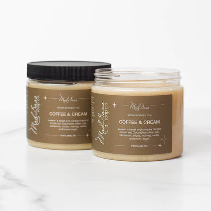 Mad Sass Soap Co - Coffee & Cream - Emulsified Sugar Scrub
