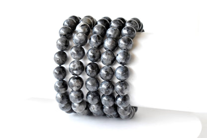 Soothing Crystals - Black Labradorite Bracelet (Good Fortune and Focus)