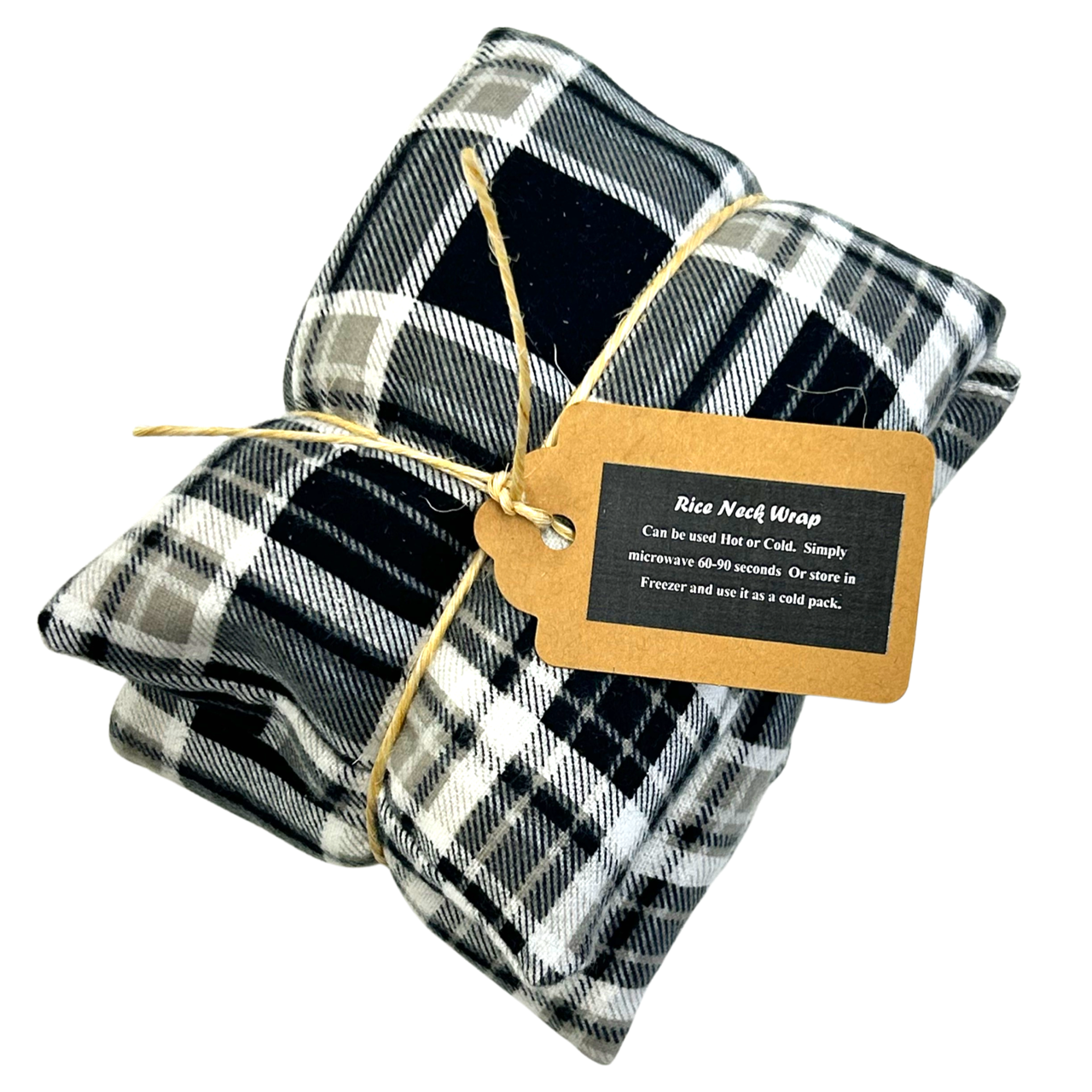dkhandmade - Unscented Therapy Rice Neck Wraps