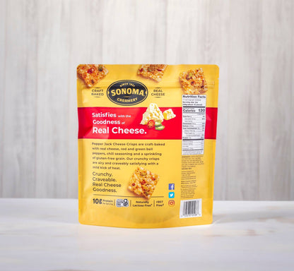 Sonoma Creamery - Sonoma Creamery Cheese Crisps - Pepper Jack