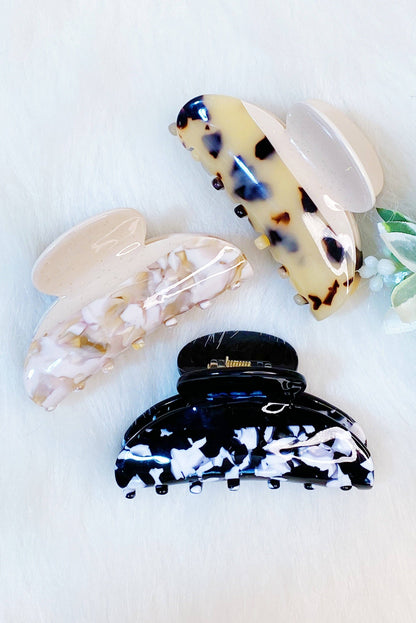 Ellison+Young - Two Toned Luxe Hair Claw
