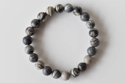 Soothing Crystals - Picasso Jasper Bracelet (Transformation and Self-Discipline)