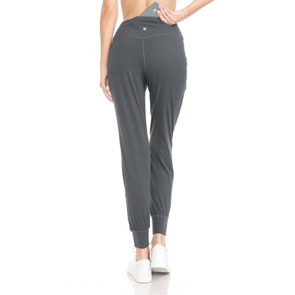 Leggings Depot - Slim Fit Activewear Joggers with Hidden Back Pocket
