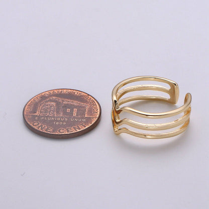 Aim Eternal - Dainty stacking rings, minimal gold ring set, stacking ring set, Boho Chic Jewelry, Knuckle Ring Set ,minimalist stacking rings, Midi Rings R146