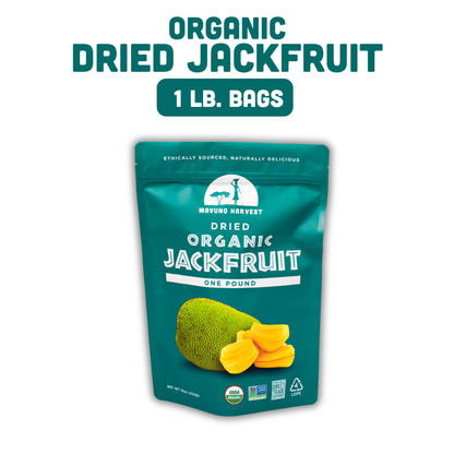 Mavuno Harvest Organics - Organic Dried Jackfruit, 6-pack case