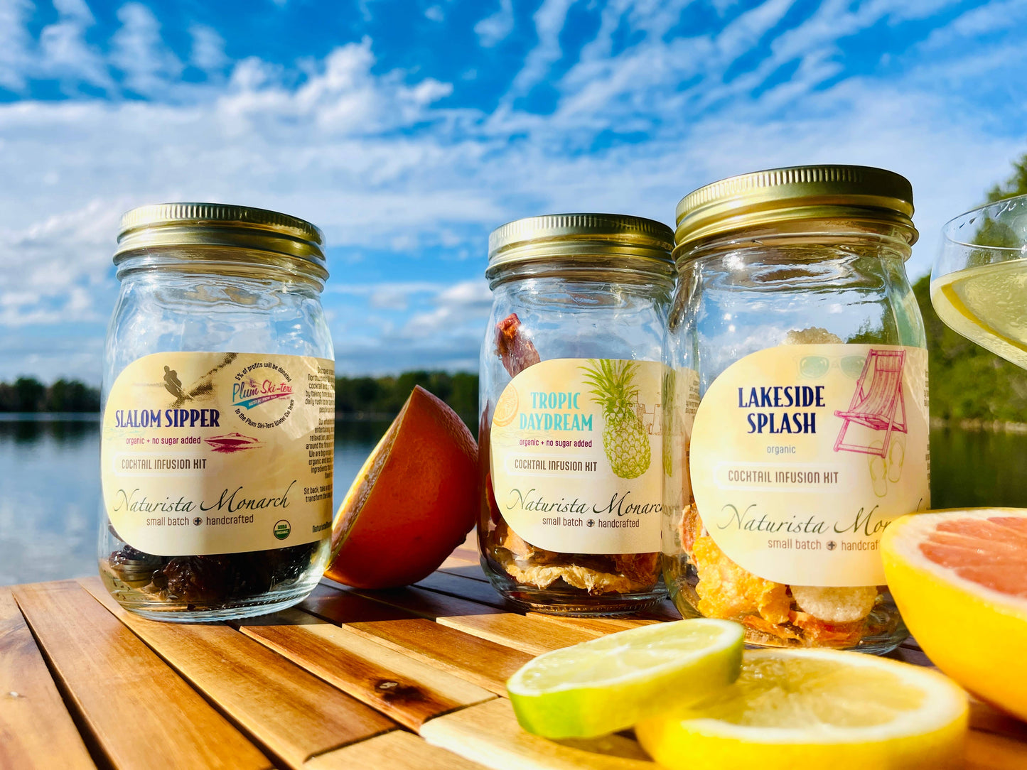Naturista Monarch - Lakeside Splash - Cocktail Infusion Kit - Organic