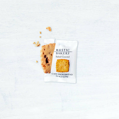 Rustic Bakery - Single Serve - Salted Caramel Shortbread Cookies