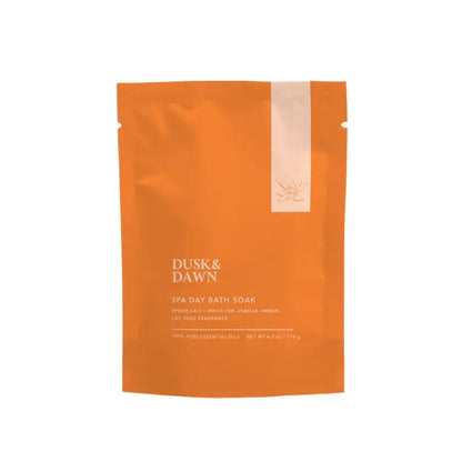 Giften Market - Spa Day Bath Soak - Epsom Salt + White Tea + Vanilla Pouch