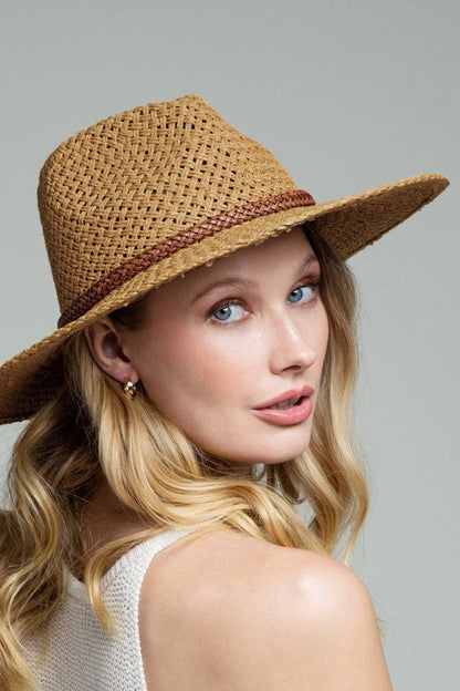 Urbanista - Panama Hat with Braided Trim