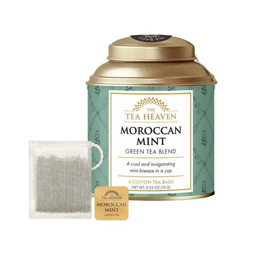 The Tea Heaven - Moroccan Mint Mini Tea Bag Canister