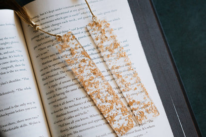 Dège Creative - Red & Gold Bookmark