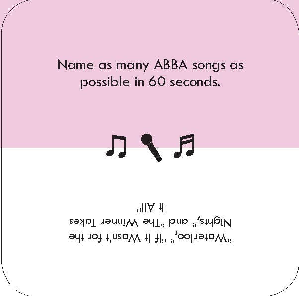 Chronicle Books - After Dinner Amusements: Song Connections